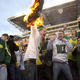 Illustration for article titled OK, Whos The Fool Oregon Fan That Started A Fire At The Civil War Game?